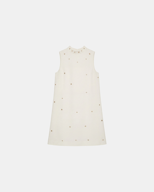 Robe Roxa Robe à oeillets écru ZAPA