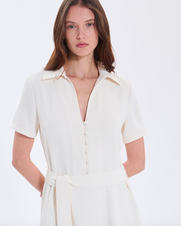Robe Randy Robe Randy écru ZAPA