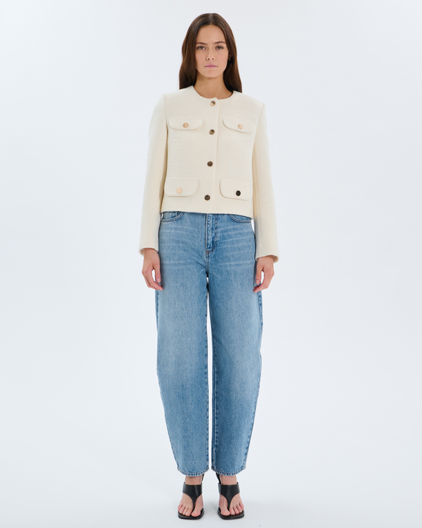Veste Valsa Veste en tweed écru ZAPA