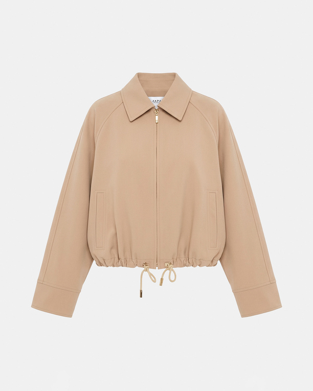Veste Valeria Veste courte sable ZAPA