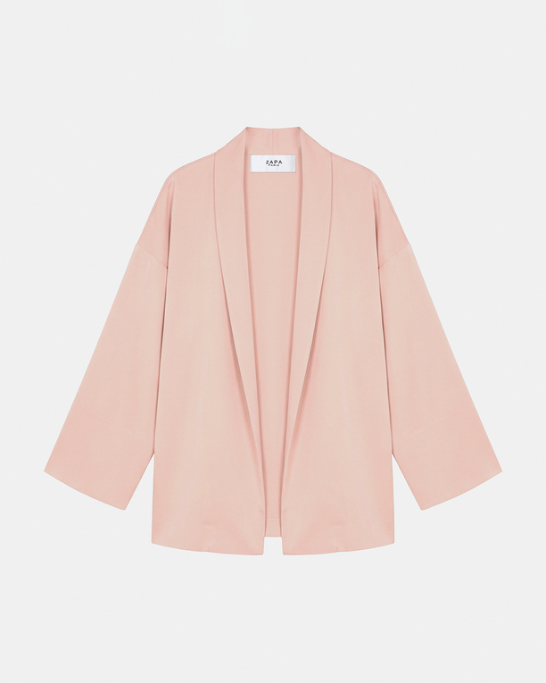 Veste Vao Veste kimono rose ZAPA