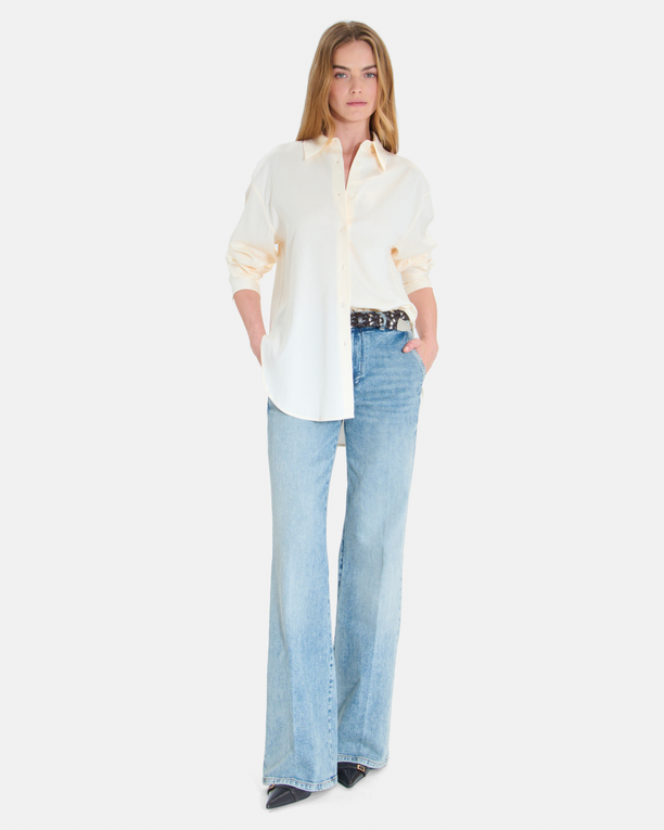 Chemise Corentin Chemise crème à manches longues ZAPA