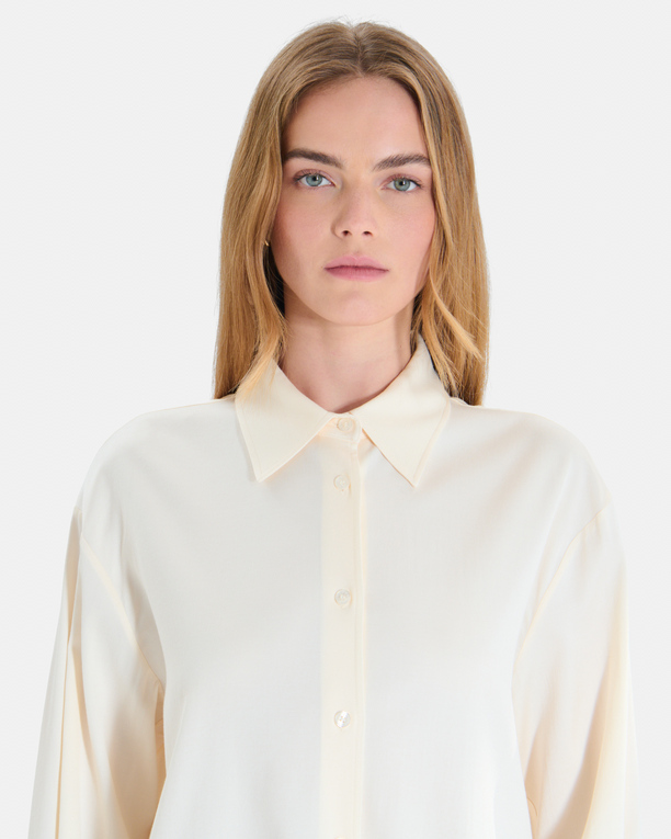 Chemise Corentin Chemise crème à manches longues ZAPA