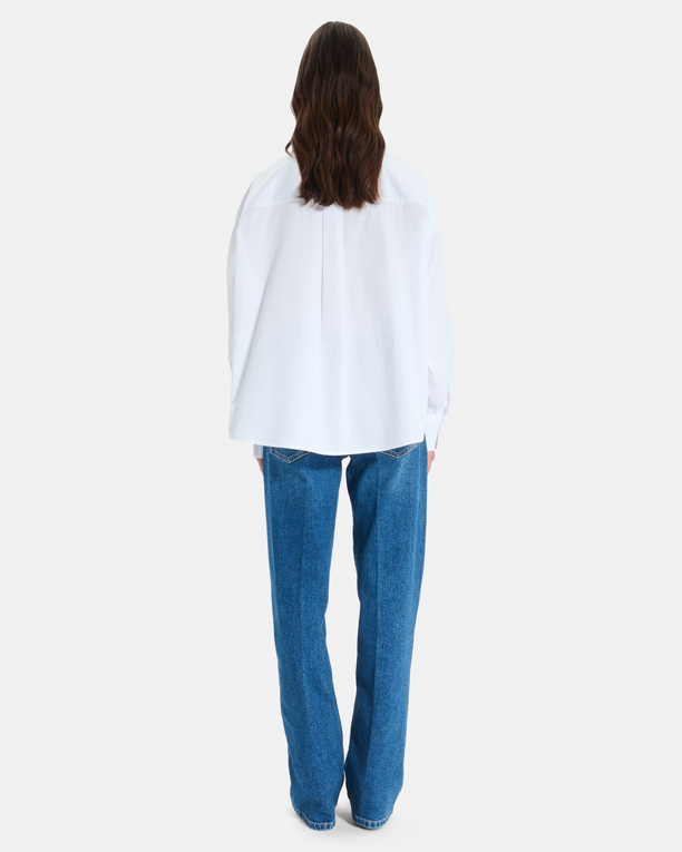 Chemise Colette Chemise blanche classique à manches longues ZAPA