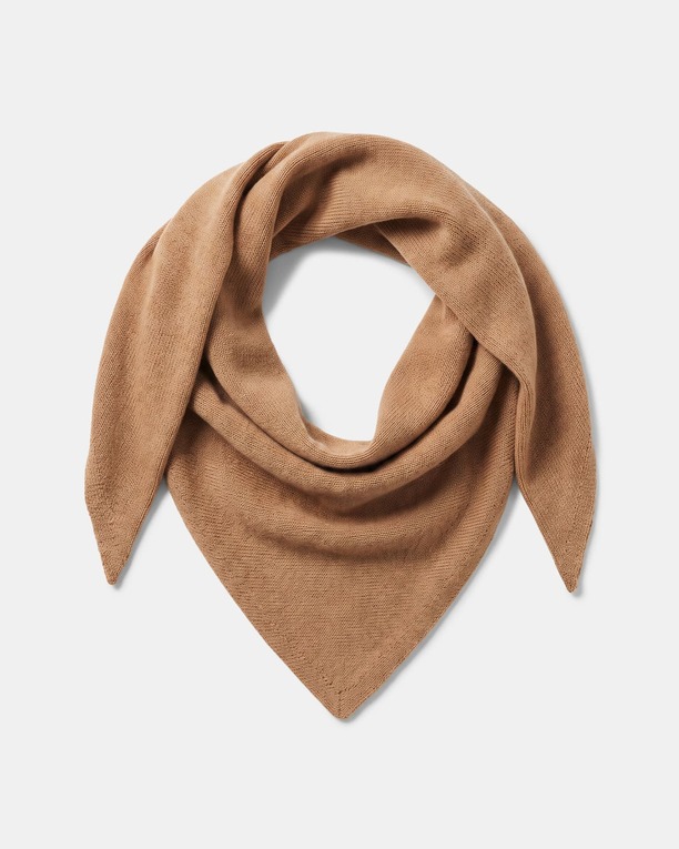 Echarpe Elly Echarpe en laine camel ZAPA