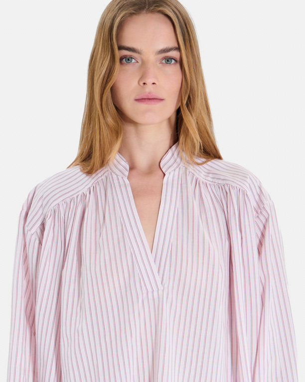 Blouse Blandine Blouse légère rayée à manches longues ZAPA