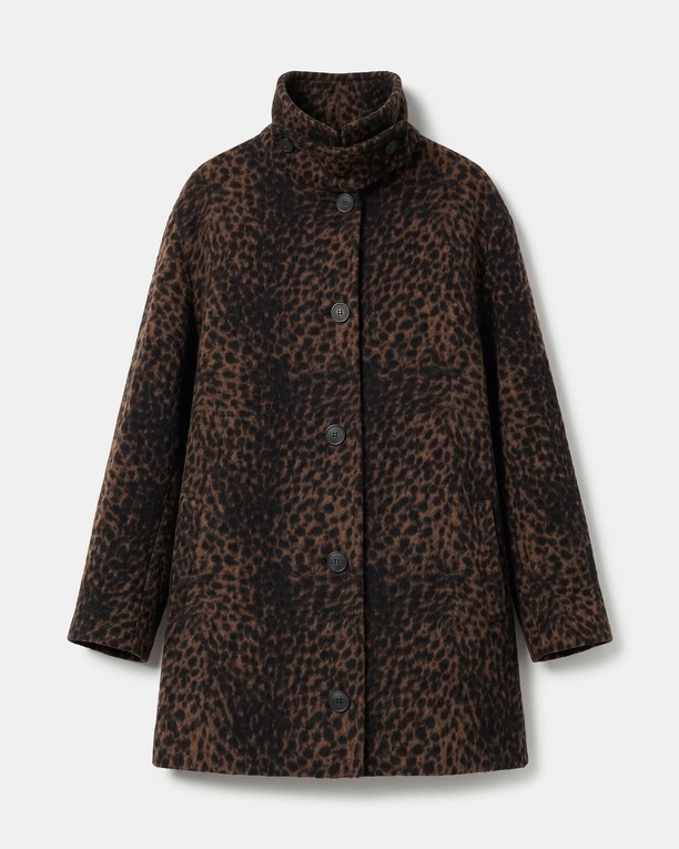 Manteau Marilene Manteau imprimé léopard ZAPA
