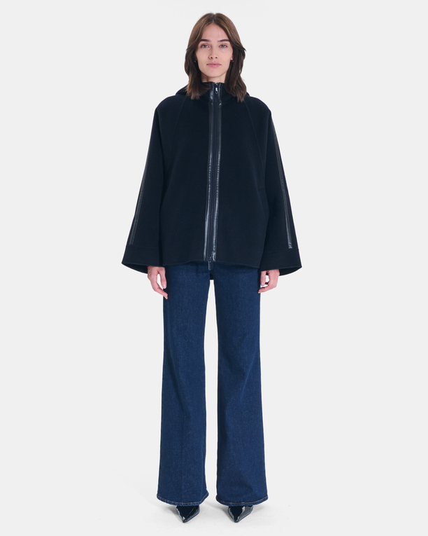 Manteau Madison Manteau court en laine nocturne ZAPA