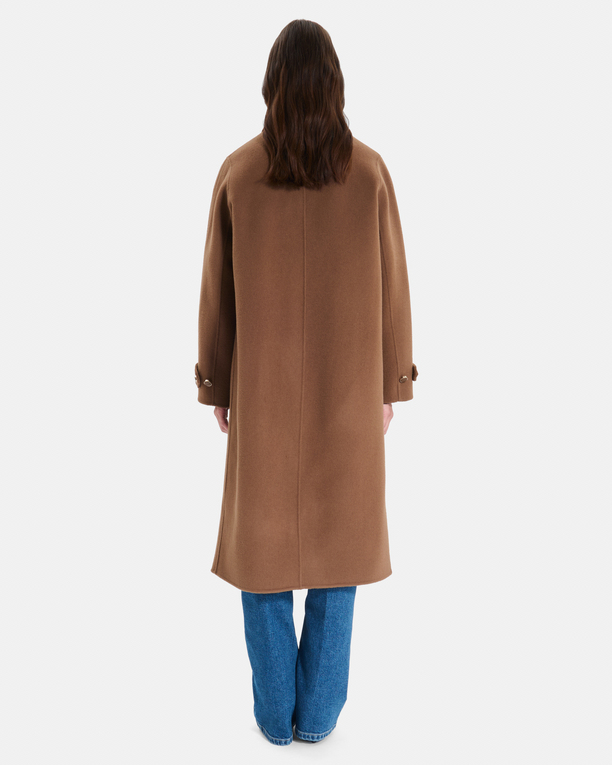 Manteau Milo Manteau long en laine cannelle ZAPA