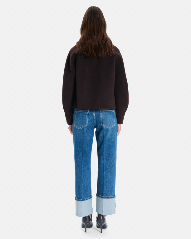 Manteau Moby Manteau court en laine réversible ZAPA