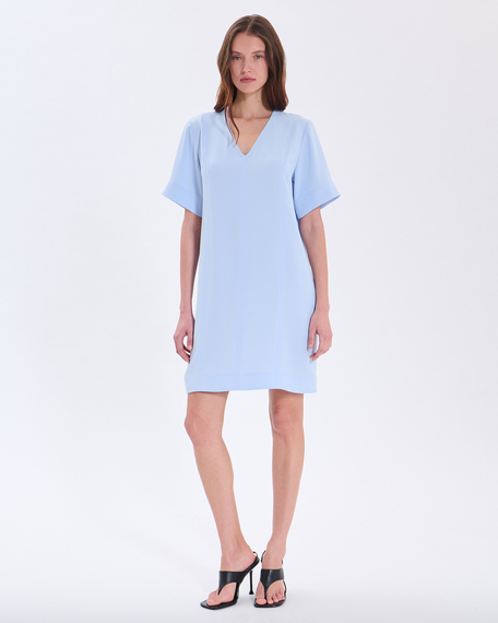 Robe ricia robe ricia bleu ciel zapa