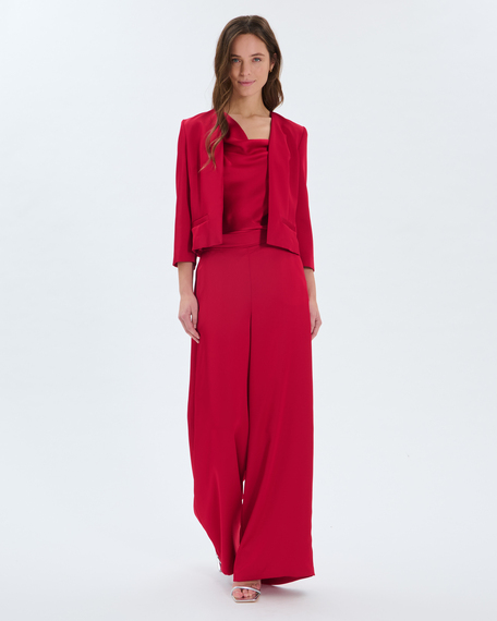 Veste vickio veste courte fuchsia zapa
