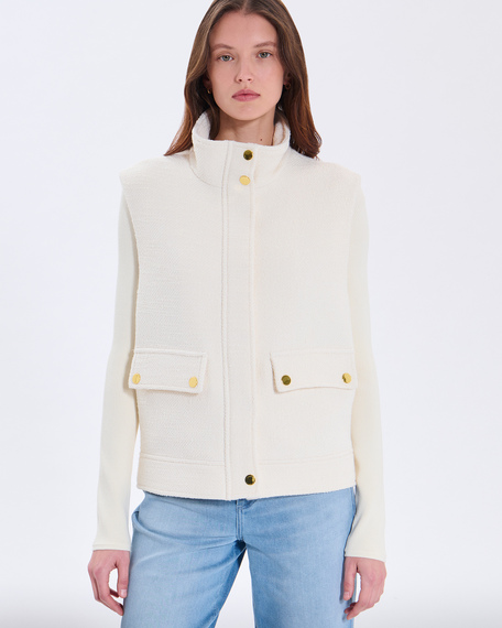Veste giulia veste giulia &eacute;cru zapa