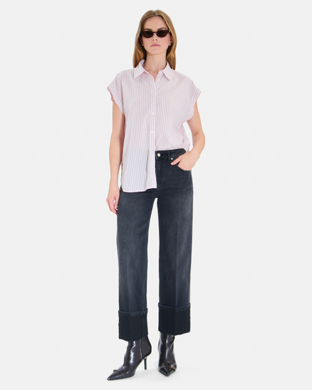 Chemise corea chemise sans manches ray&eacute;e zapa