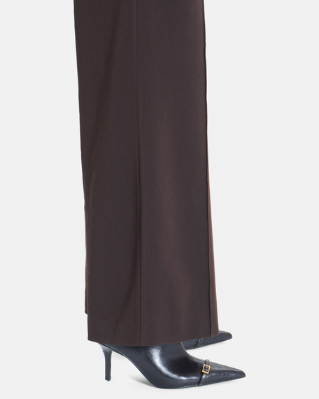 Pantalon panache pantalon large chocolat zapa
