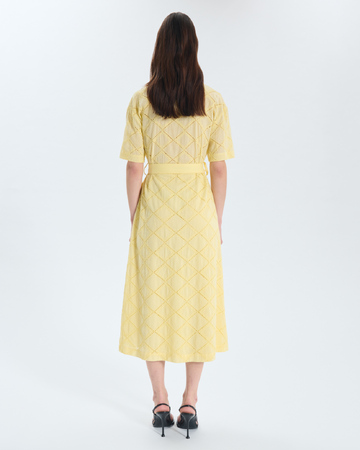 Robe Roma Robe midi jaune ZAPA