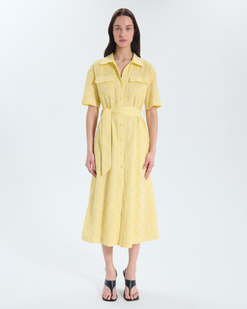 Robe Roma Robe midi jaune ZAPA