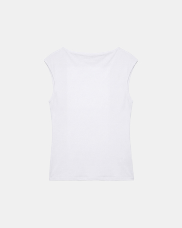 Top Teodora Top en viscose écru ZAPA