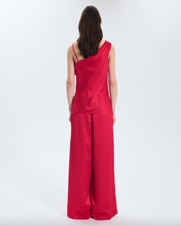 Top Tia Top asym&eacute;trique satin ZAPA