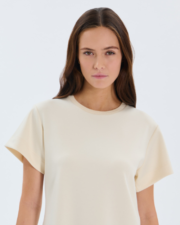 Top Tanouk Top en viscose écru ZAPA