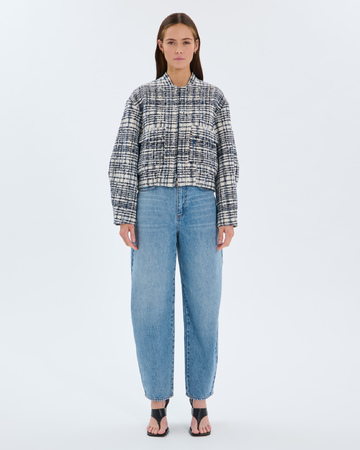 Veste Vilana Veste en coton effet tweed nocturne ZAPA