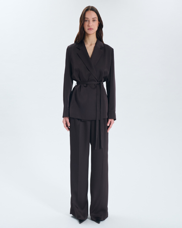 Veste Vik Veste blazer cacao ZAPA