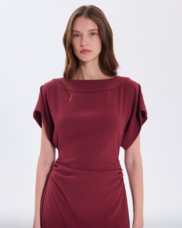 Robe Riya Robe Riya lie de vin ZAPA