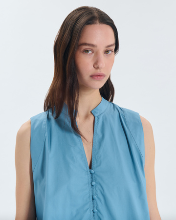 Top Taliana Top sans manches en coton ZAPA
