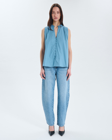 Top Taliana Top sans manches en coton ZAPA