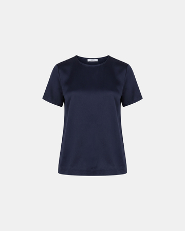 Top Touma Top en viscose satiné nocturne ZAPA