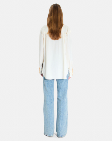 Chemise Corentin Chemise crème à manches longues ZAPA