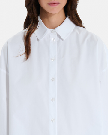 Chemise Colette Chemise blanche classique à manches longues ZAPA