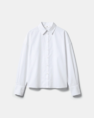 Chemise Colette Chemise blanche classique à manches longues ZAPA