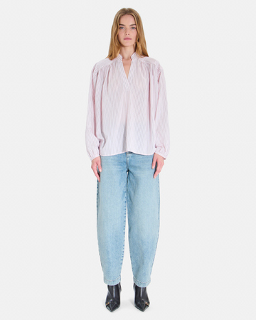 Blouse Blandine Blouse légère rayée à manches longues ZAPA