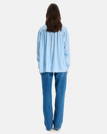 Blouse Brielle Blouse fluide manches longues col V à rayures ZAPA