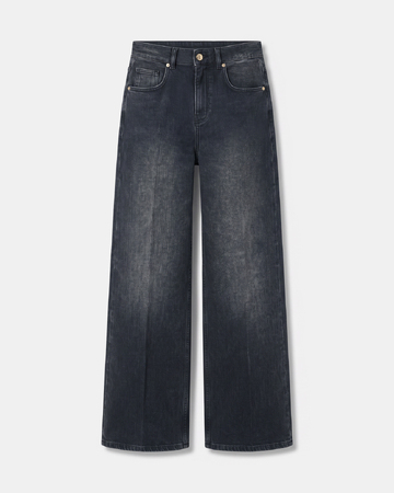 Jean Pamover Jean wide leg en coton noir ZAPA