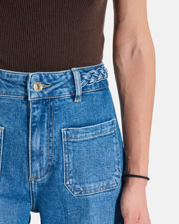 Jean Pocket Jean droit en coton ZAPA