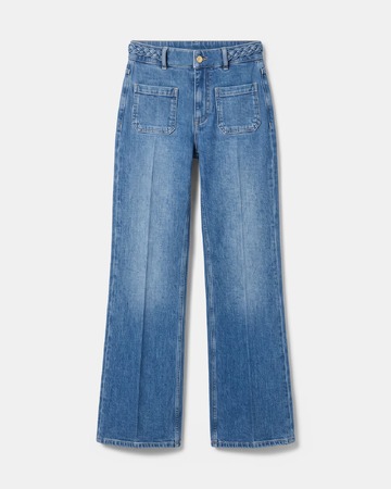 Jean Pocket Jean droit en coton ZAPA