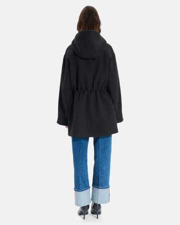 Manteau Marina Manteau en laine chocolat ZAPA