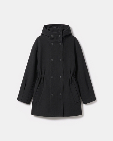 Manteau Marina Manteau en laine chocolat ZAPA
