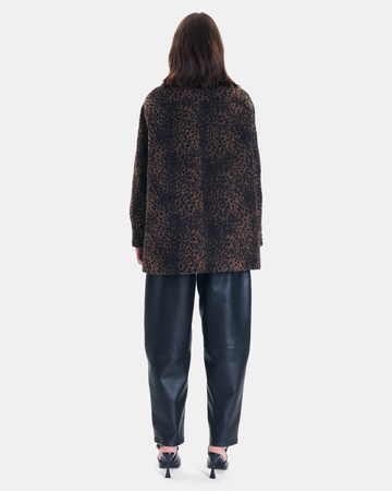 Manteau Marilene Manteau imprimé léopard ZAPA
