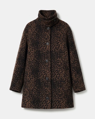 Manteau Marilene Manteau imprimé léopard ZAPA