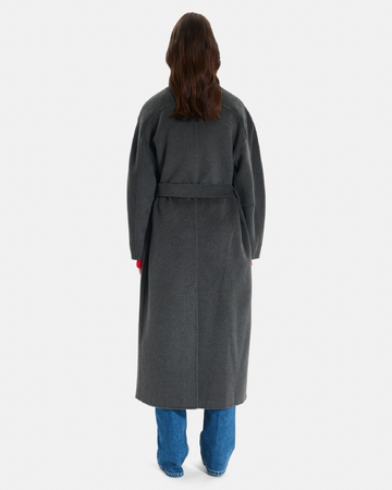 Manteau Melissa Manteau long en laine à col montant ZAPA