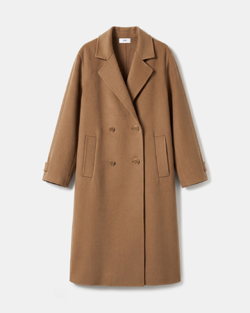 Manteau Milo Manteau long en laine cannelle ZAPA