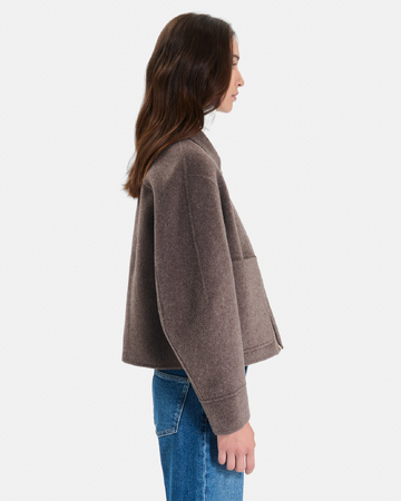 Manteau Moby Manteau court en laine réversible ZAPA