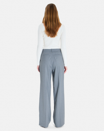 Pantalon Princesse Pantalon large gris chine ZAPA
