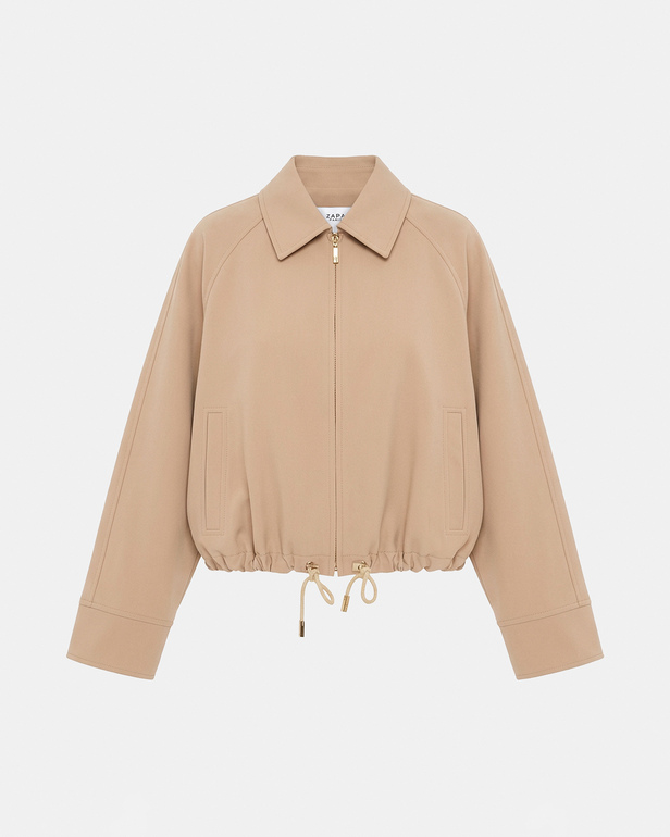 Veste Valeria Veste courte sable ZAPA