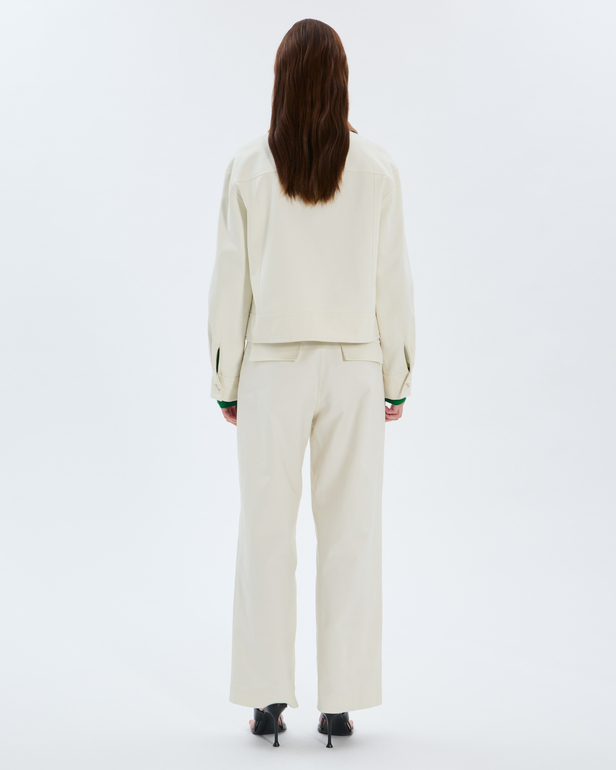 Veste Vero Veste en coton &eacute;cru ZAPA