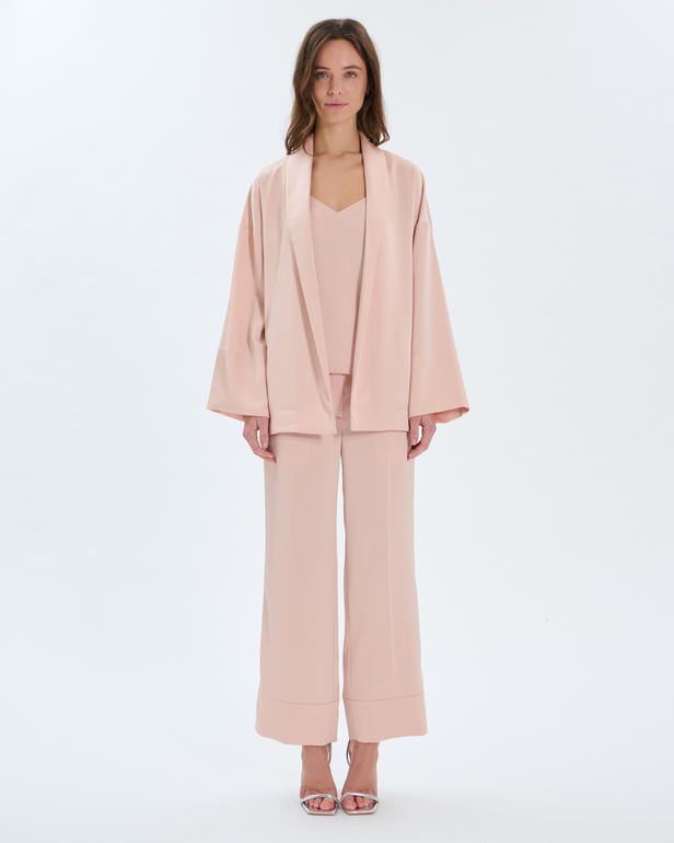 Veste Vao Veste kimono rose ZAPA