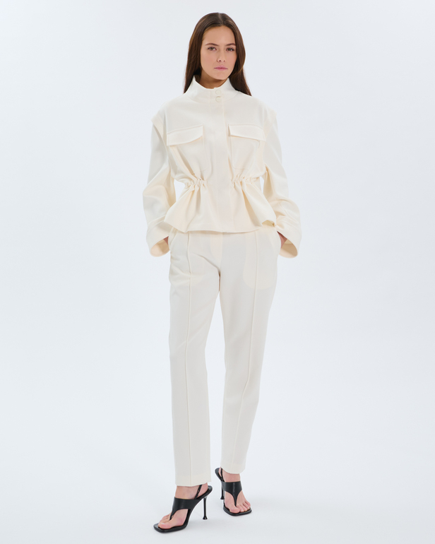 Veste Vahita Veste &agrave; manches amovibles &eacute;cru ZAPA